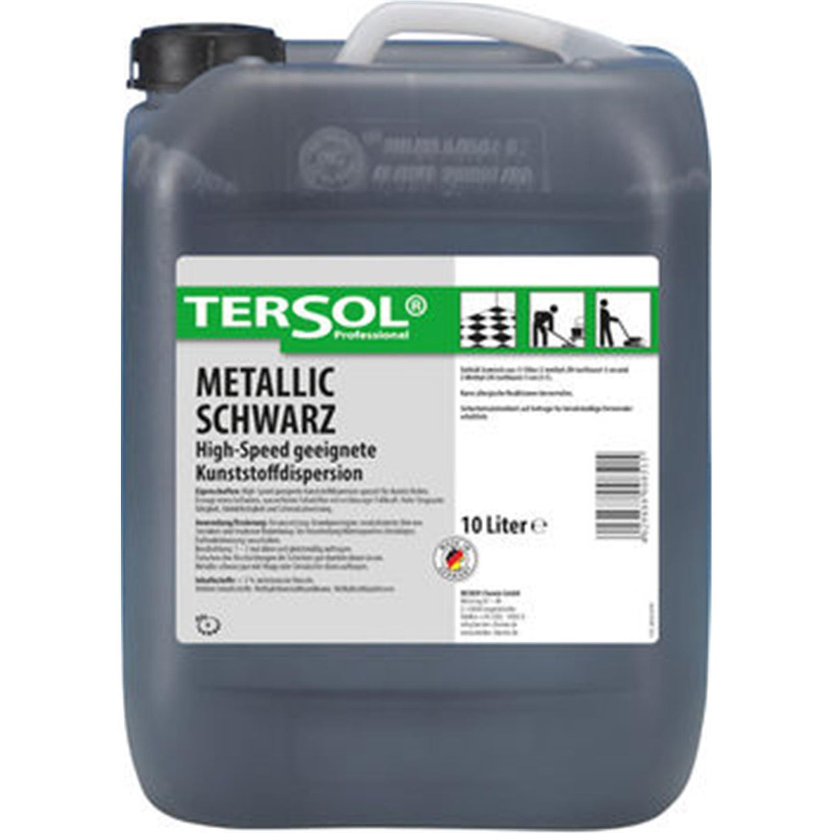 Becker Tersol Metallic Schwarz 10 l