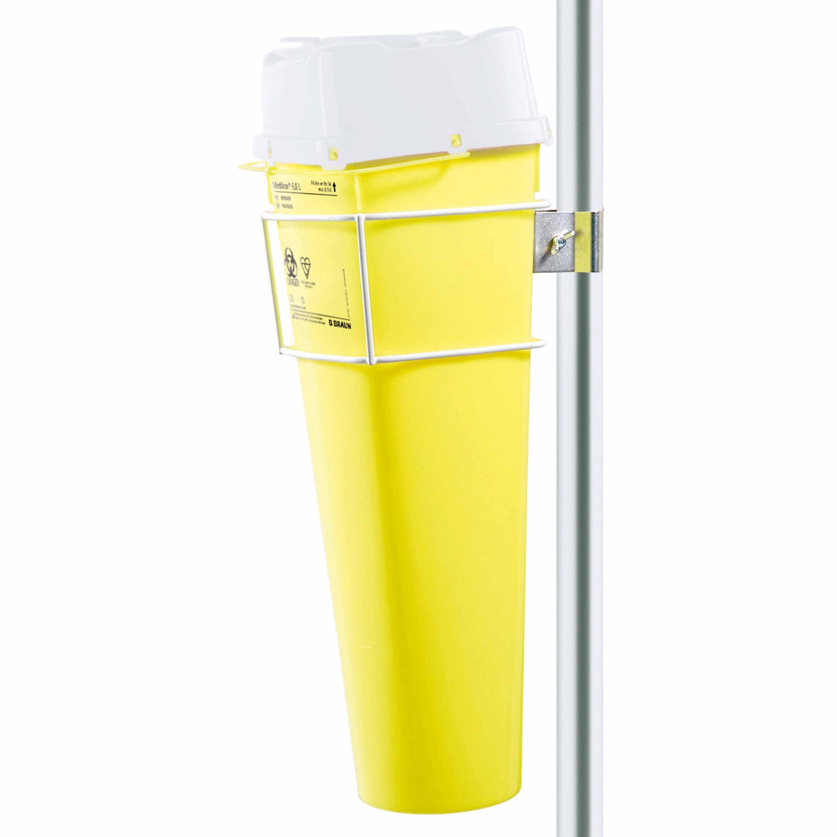 B. Braun Stangenhalterung für Medibox Kanülensammler 6,8 Liter – Ansicht 2