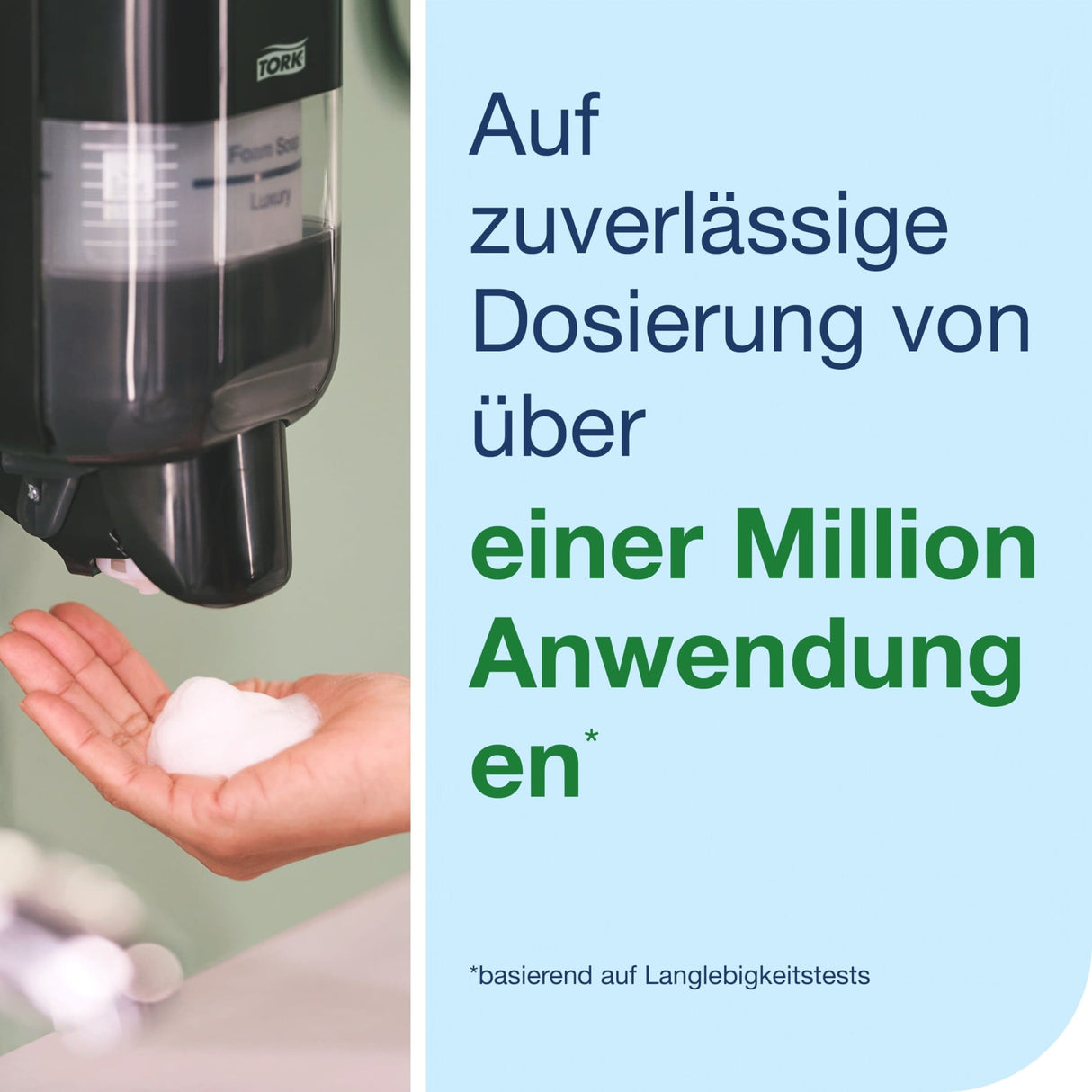 Tork Mini Seifen- und Desinfektionsmittelspender S5, mit Sichtfenster – Ansicht 8