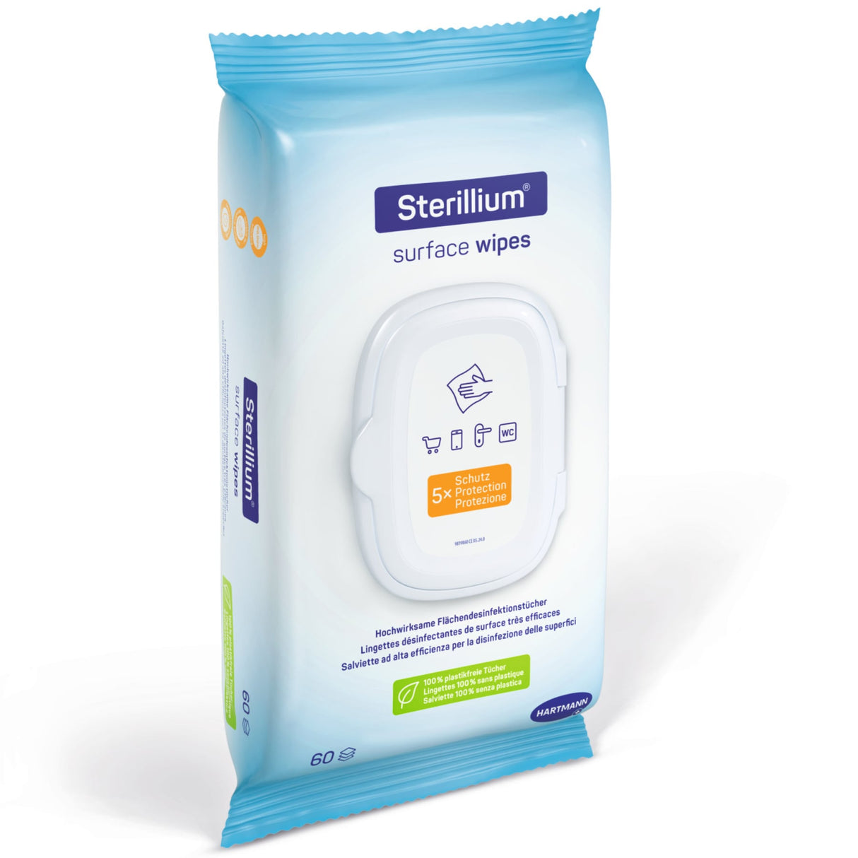 Hartmann Sterillium surface wipes Flächendesinfektionstücher, materialschonend und plastikfrei – Ansicht 4