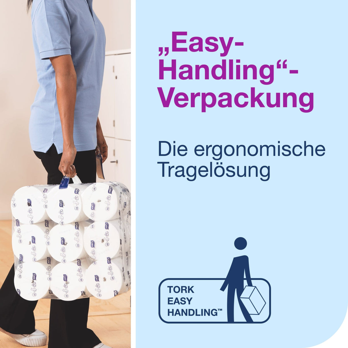 Tork OptiServe Toilettenpapier T7, 2-lagig, weiß – Ansicht 4