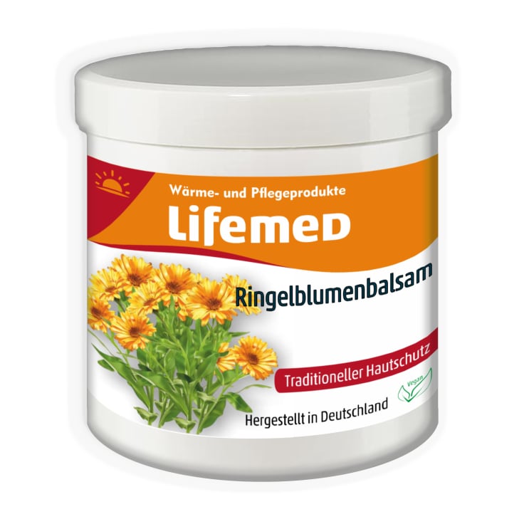Lifemed Ringelblumenbalsam natürliche Pflege Hautschutz – 250 ml Dose