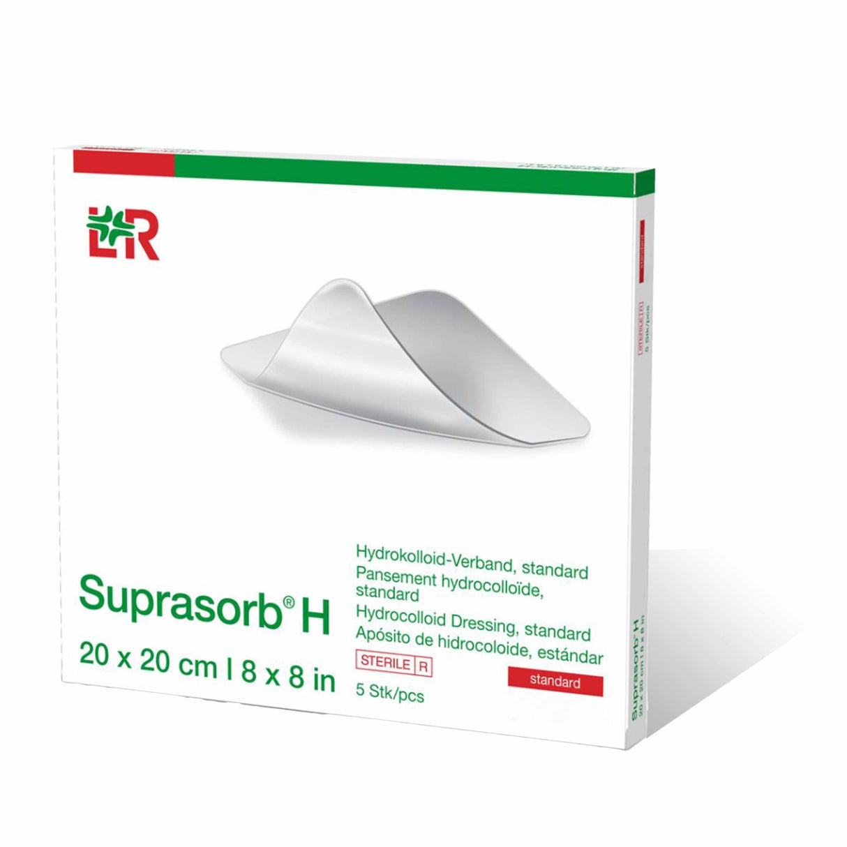Lohmann & Rauscher Suprasorb H Hydrokolloid-Verband, steril, standard – Ansicht 2