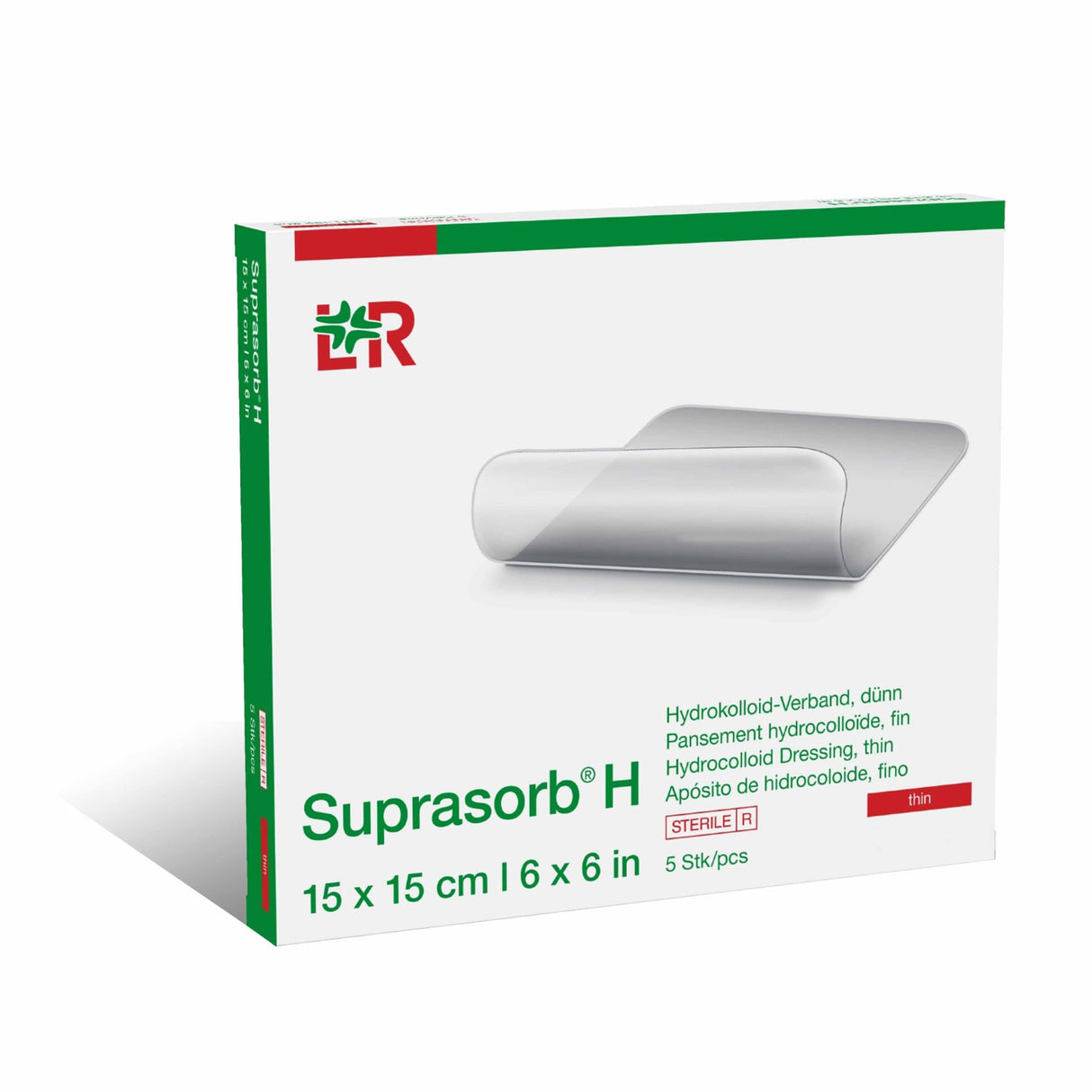 Lohmann & Rauscher Suprasorb H Hydrokolloid-Verband, steril, dünn