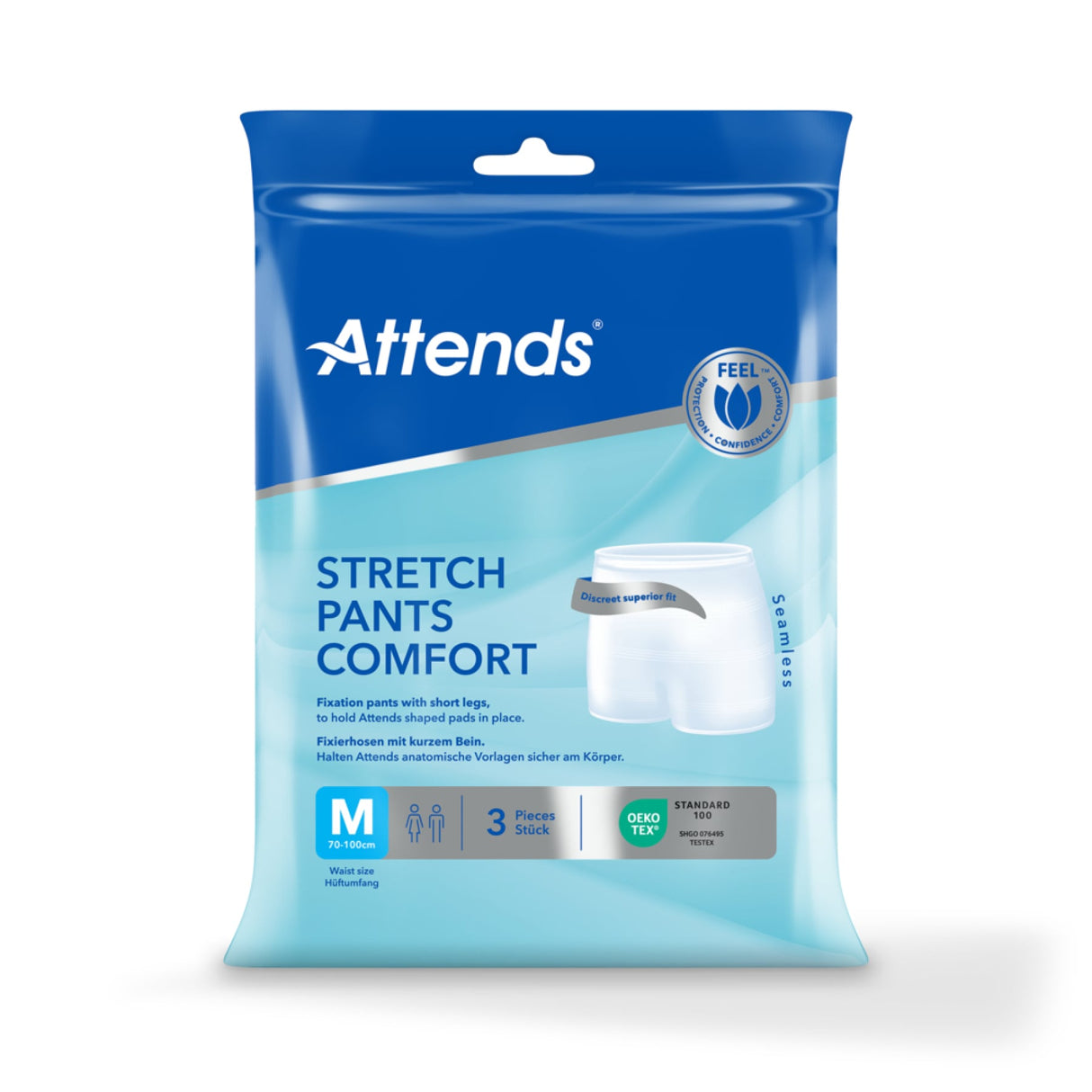 Attends Stretch Pants Comfort Fixierhose, nahtlos – mit Beinansatz, hoher Tragekomfort