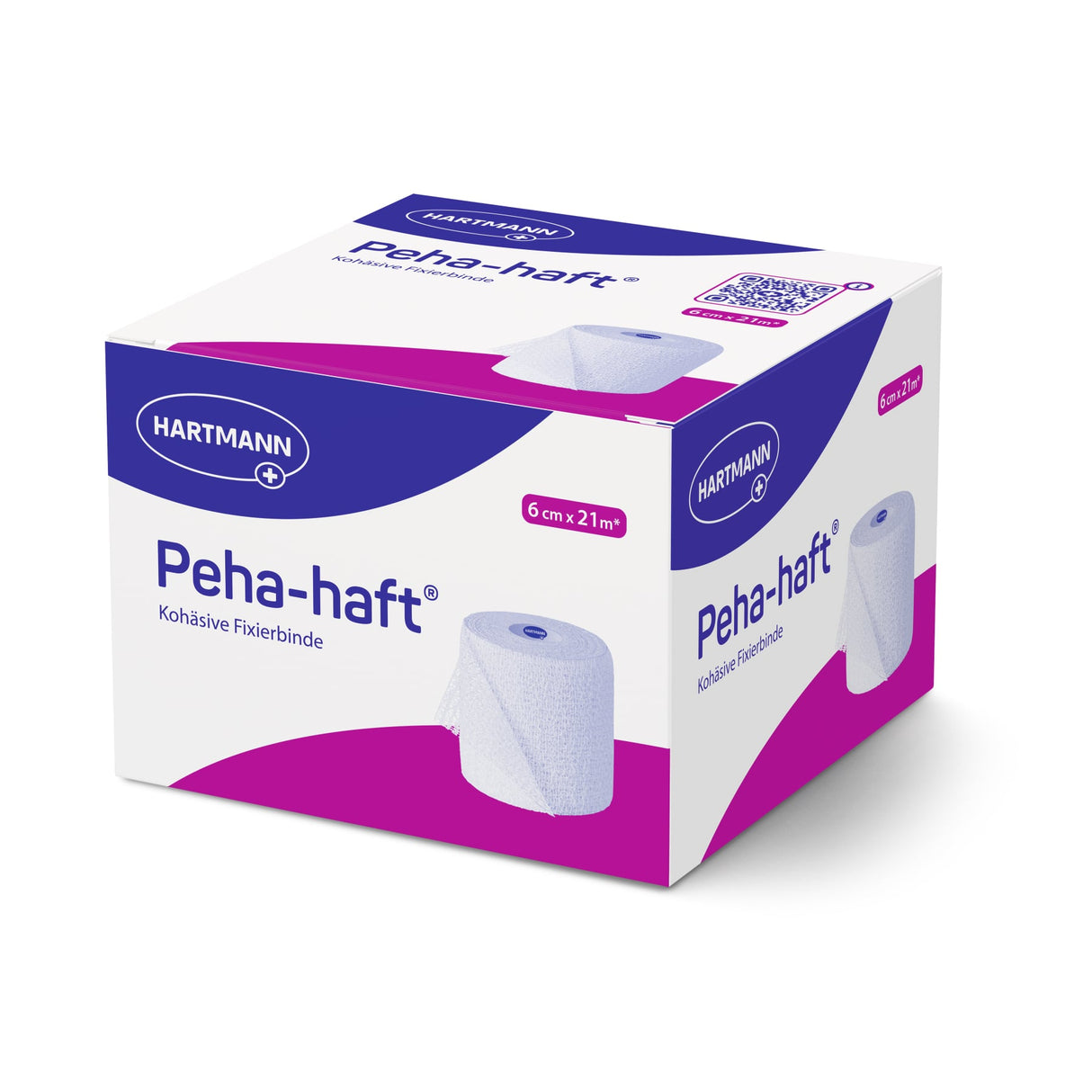Hartmann Peha-haft Kohäsive Fixierbinde 6 cm x 21 m, elastisch