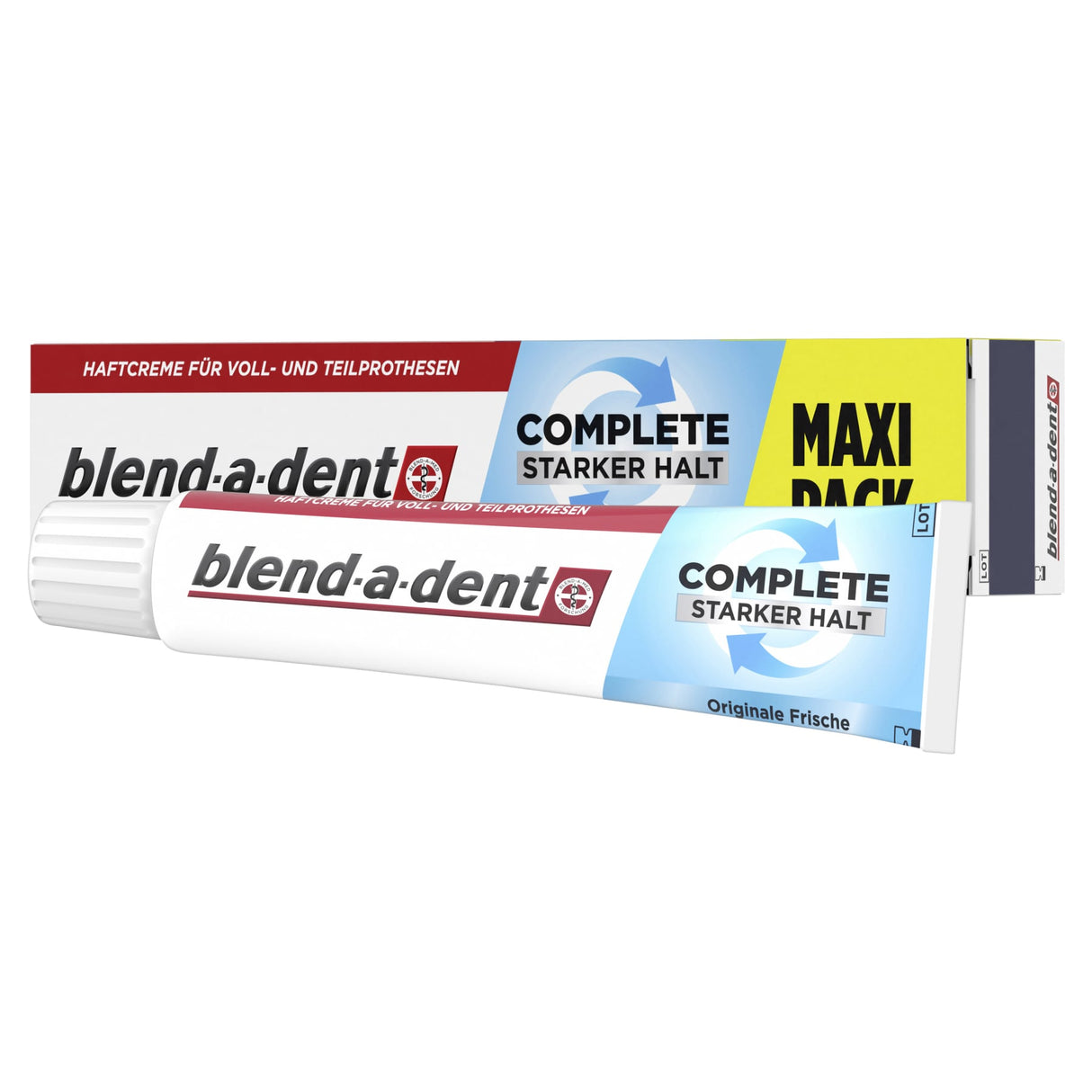 blend-a-dent Complete Haftcreme, Originale Frische, für Voll- und Teilprothesen – Ansicht 4