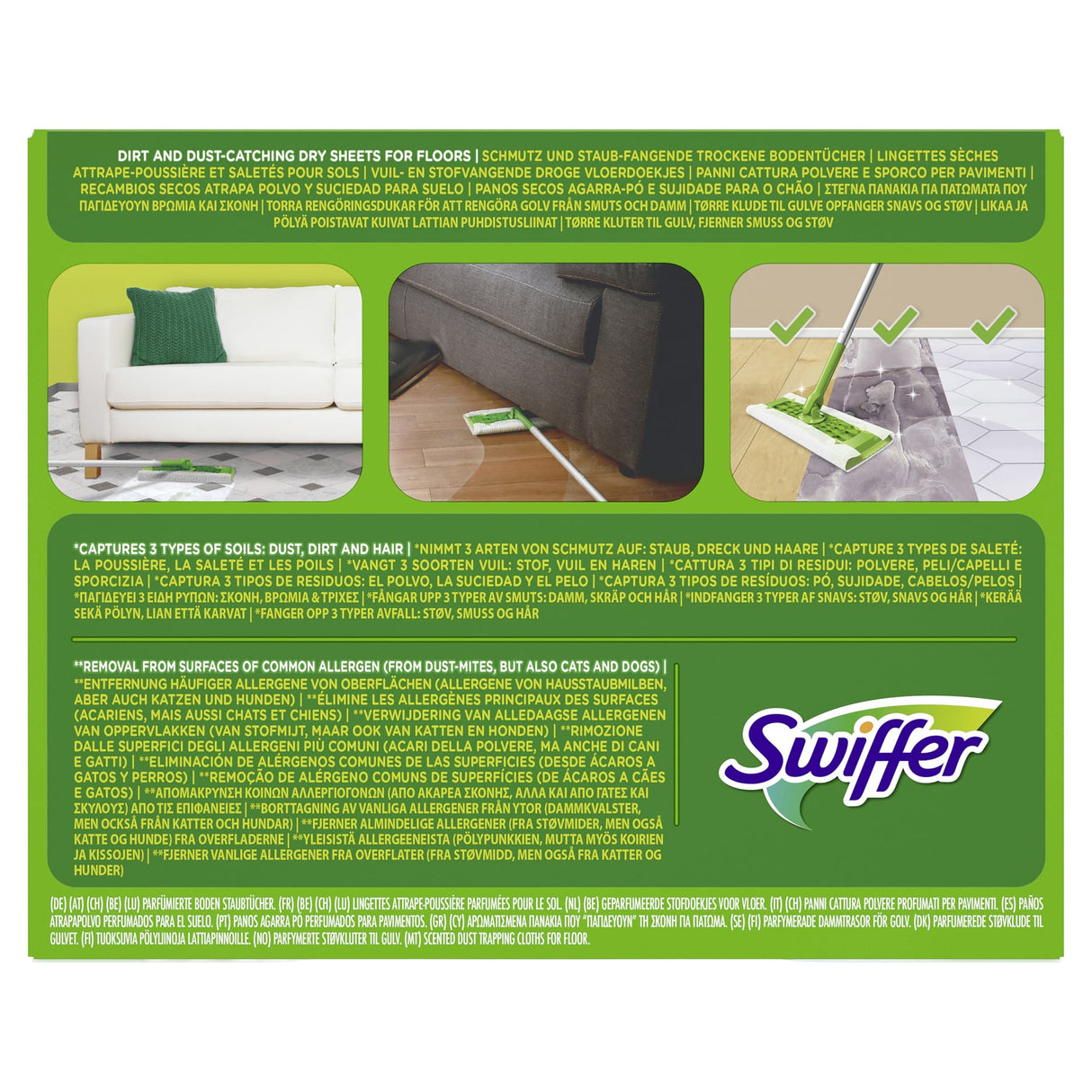 Swiffer Trocken Wischtücher Nachfüllpackung mit Duft – Ansicht 4