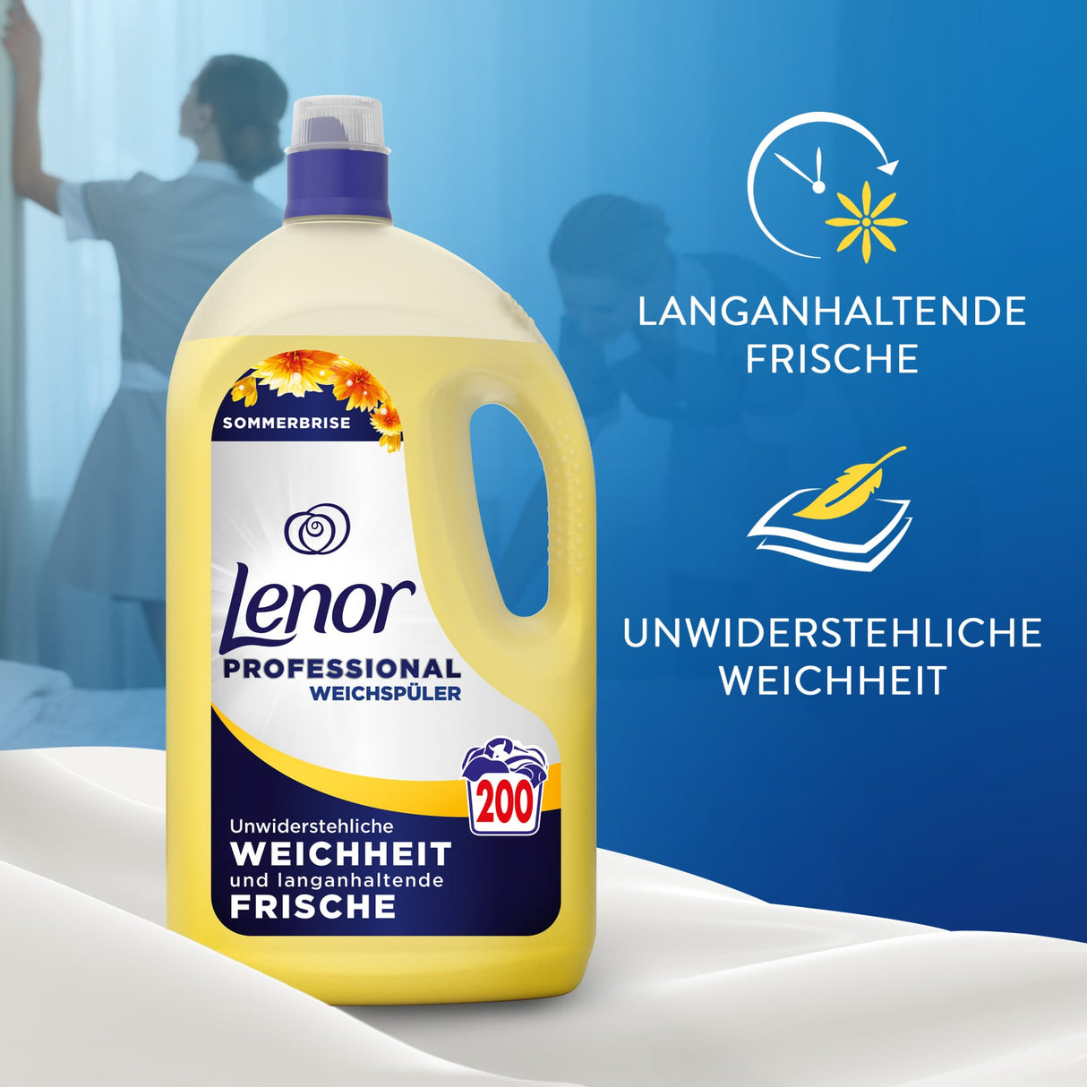 Lenor Professional Weichspüler Sommerbrise für den professionellen Wäscheservice – Ansicht 8