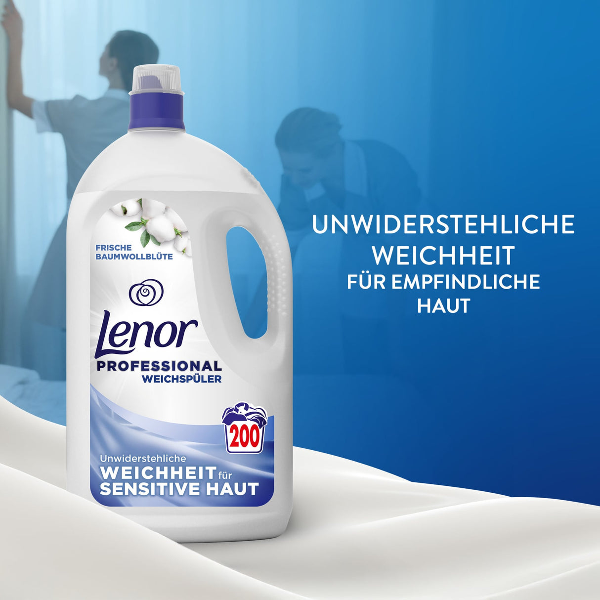P&G Professional Lenor Weichspüler Sensitiv – hautfreundlich – Ansicht 8