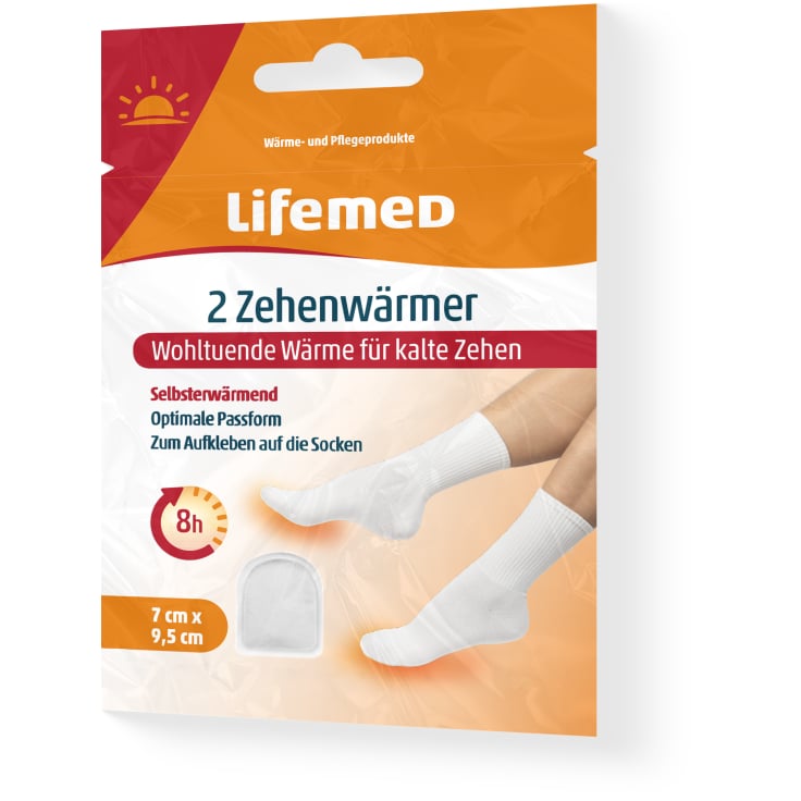 Lifemed Zehenwärmer selbsterwärmend für kalte Zehen