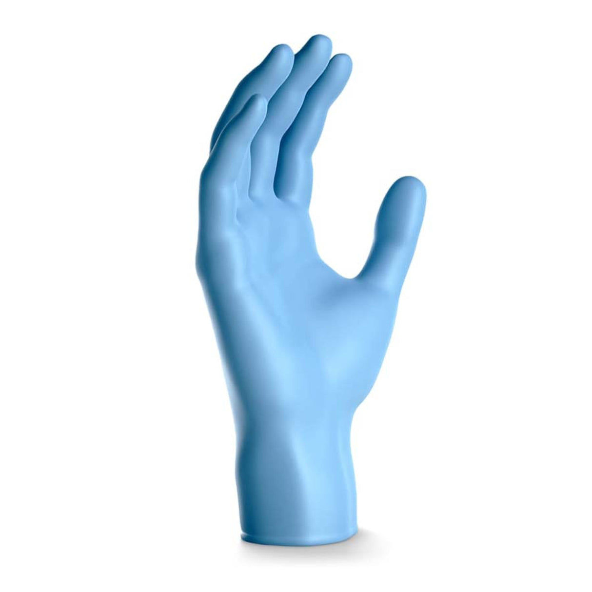 ARNOMED Nitril Blue Einmalhandschuhe, puderfrei, blau – extra reißfest – Ansicht 2