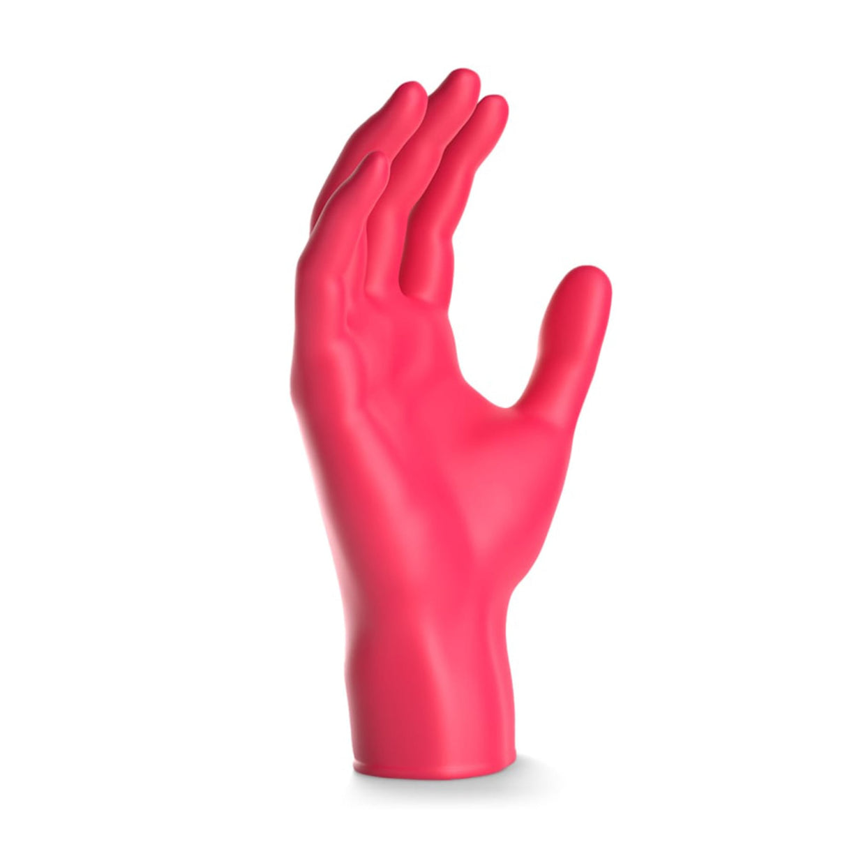 ARNOMED Nitril Lava Red Einmalhandschuhe, puderfrei, rot – Ansicht 2