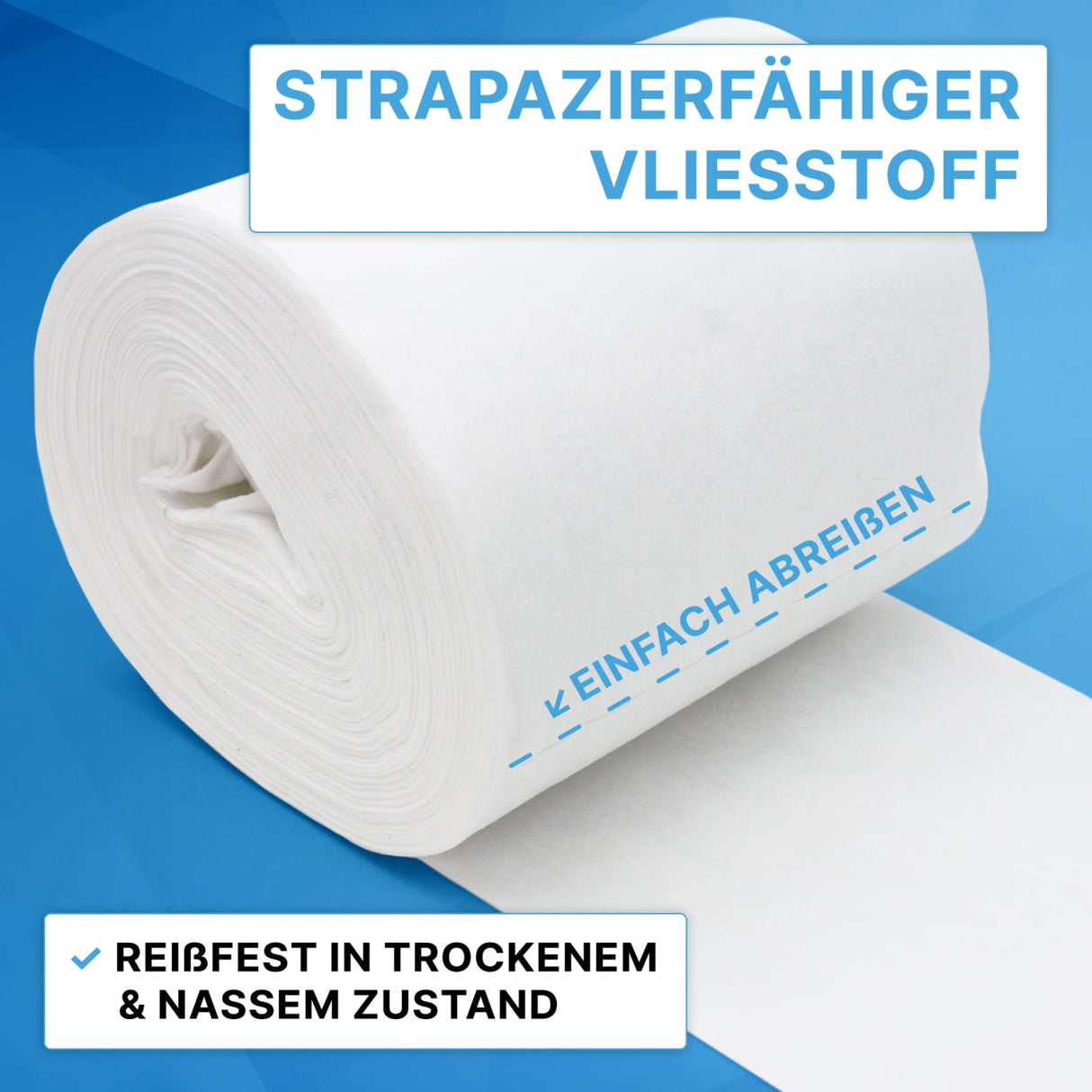 ARNOMED Dry Wipes Vliestuchrolle, weiß, saugstark, 28 x 30 cm – Ansicht 3