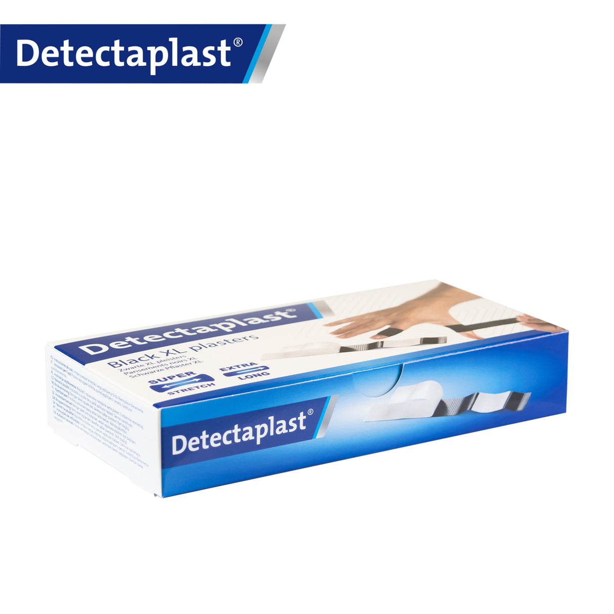 Detectaplast Super Stretch black Pflaster, schwarz – stark dehnbar und hypoallergen – Ansicht 20