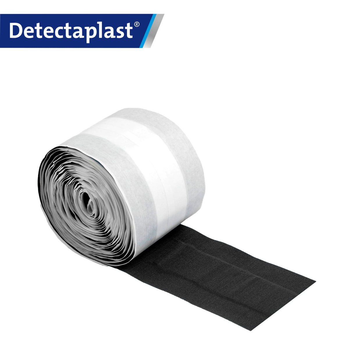 Detectaplast Super Stretch Rollenpflaster, schwarz – elastisch, metalldetektierbar, latexfrei – Ansicht 4