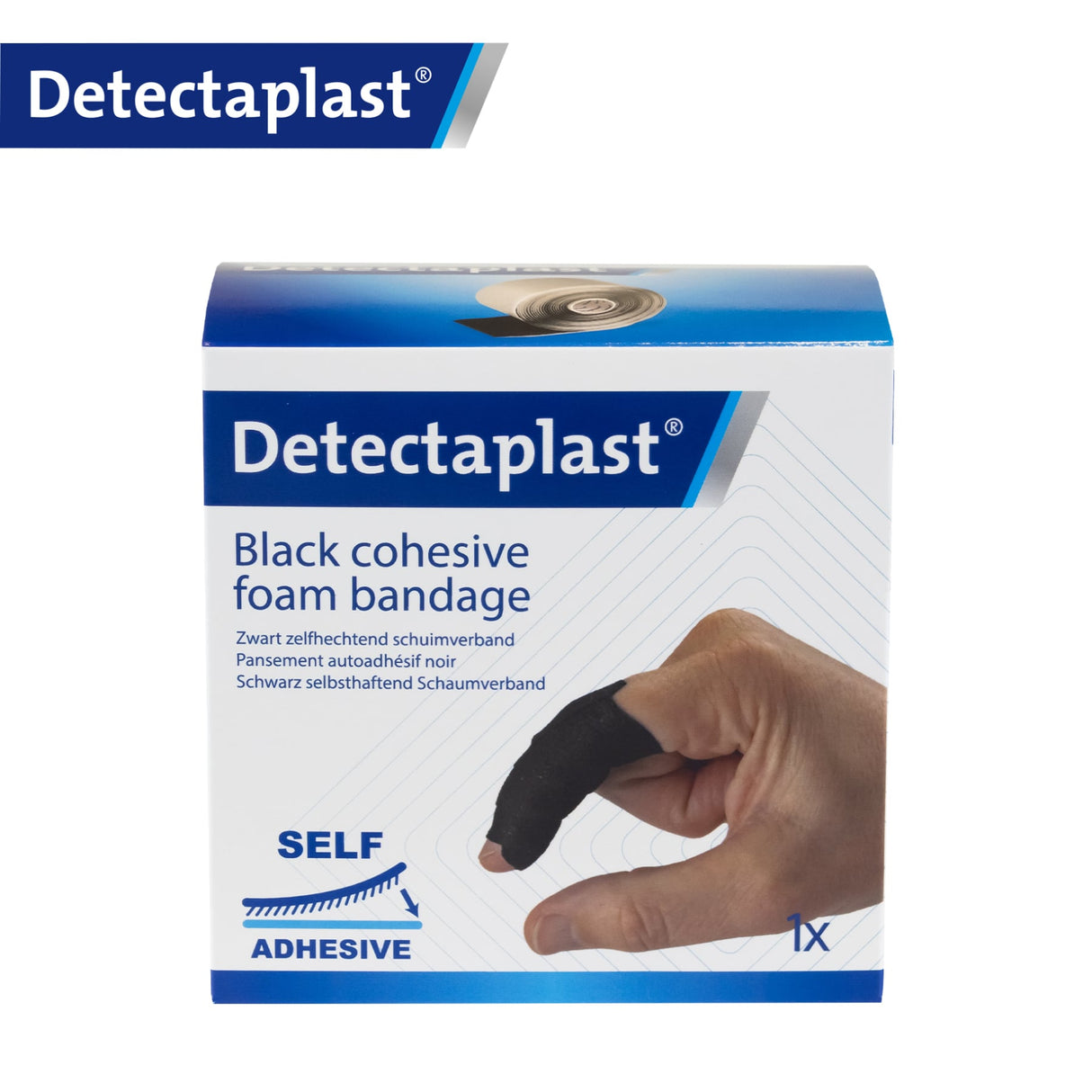 Detectaplast selbsthaftender Schaumverband, klebstofffrei – elastisch, HACCP-geeignet – Ansicht 23