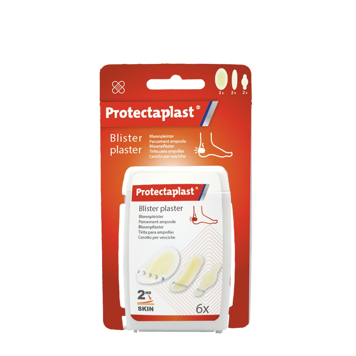 Protectaplast Blasenpflaster, gemischte Größen – Hydrokolloid für Hände und Füße