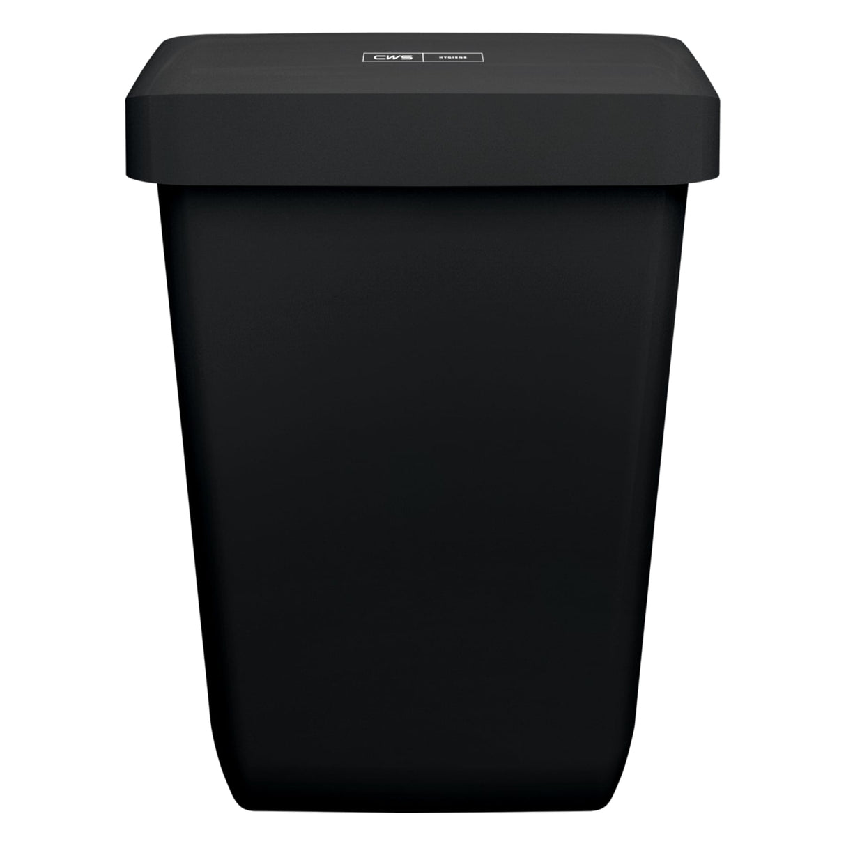 CWS EcoBlack WasteBin Abfallbehälter, schlankes Design, aus recyceltem Material