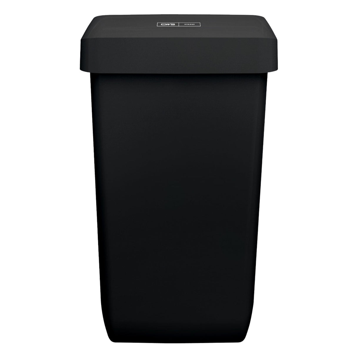 CWS EcoBlack WasteBin Abfallbehälter, schlankes Design, aus recyceltem Material – Ansicht 2