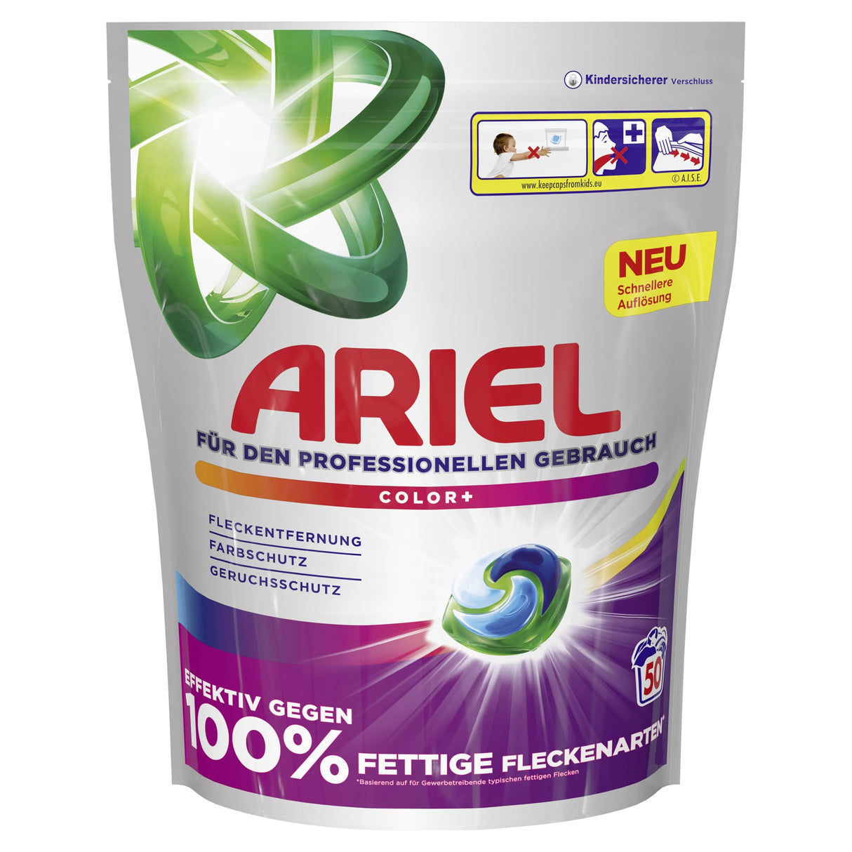 Ariel Professional All-in-1 Pods Color+ Waschmittel für den professionellen Einsatz – Ansicht 7
