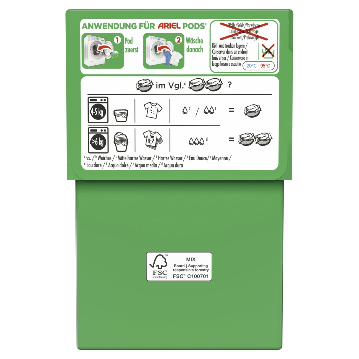 Ariel All in 1 PODS Universal+ Waschmittelpods mit 3-Kammer-Technologie – Ansicht 14
