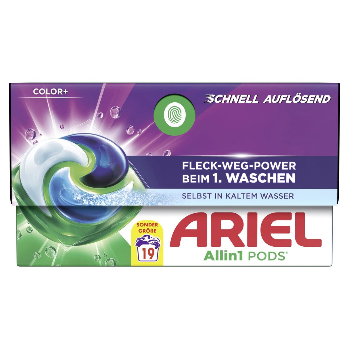 Ariel All in 1 PODS Color+ Colorwaschmittel für kraftvolle Fleckenentfernung – Ansicht 8