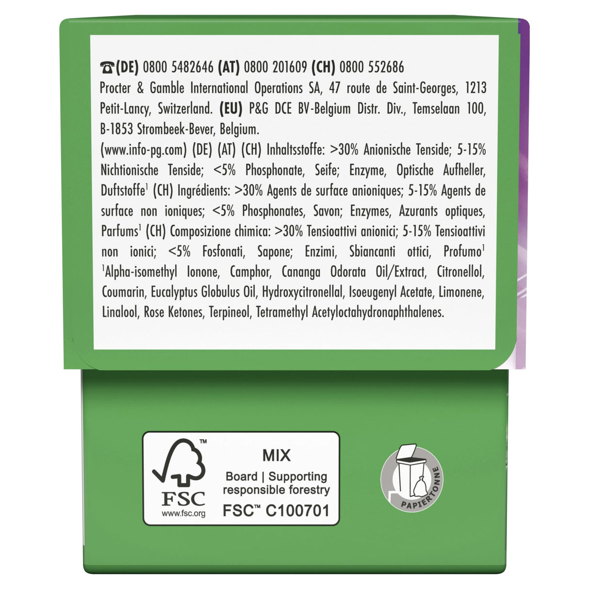Ariel All in 1 PODS Color+ Colorwaschmittel für kraftvolle Fleckenentfernung – Ansicht 11