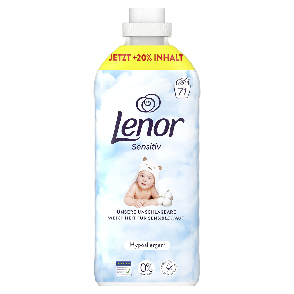 Lenor Weichspüler Sensitiv – sanfter Duft für empfindliche Haut