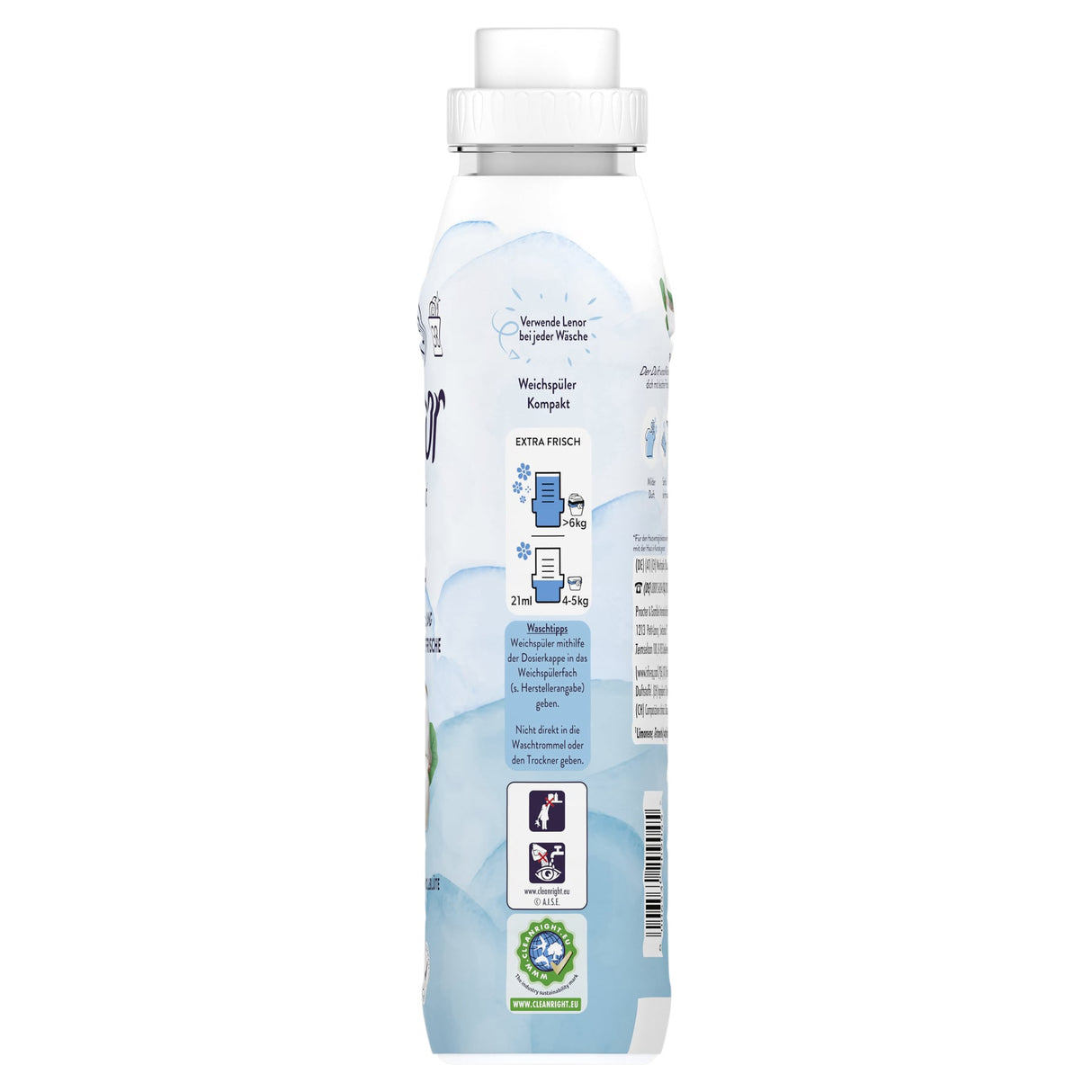 Lenor Light Weichspüler Frische Baumwollblüte, farbstofffrei – Ansicht 4
