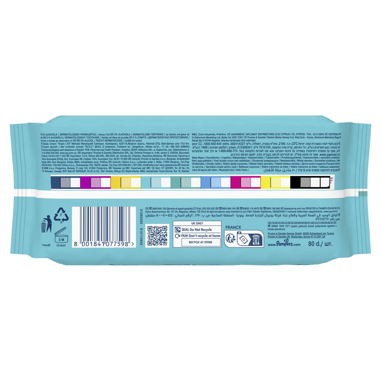 Pampers Feuchttücher Fresh Clean, extra stark – Ansicht 2