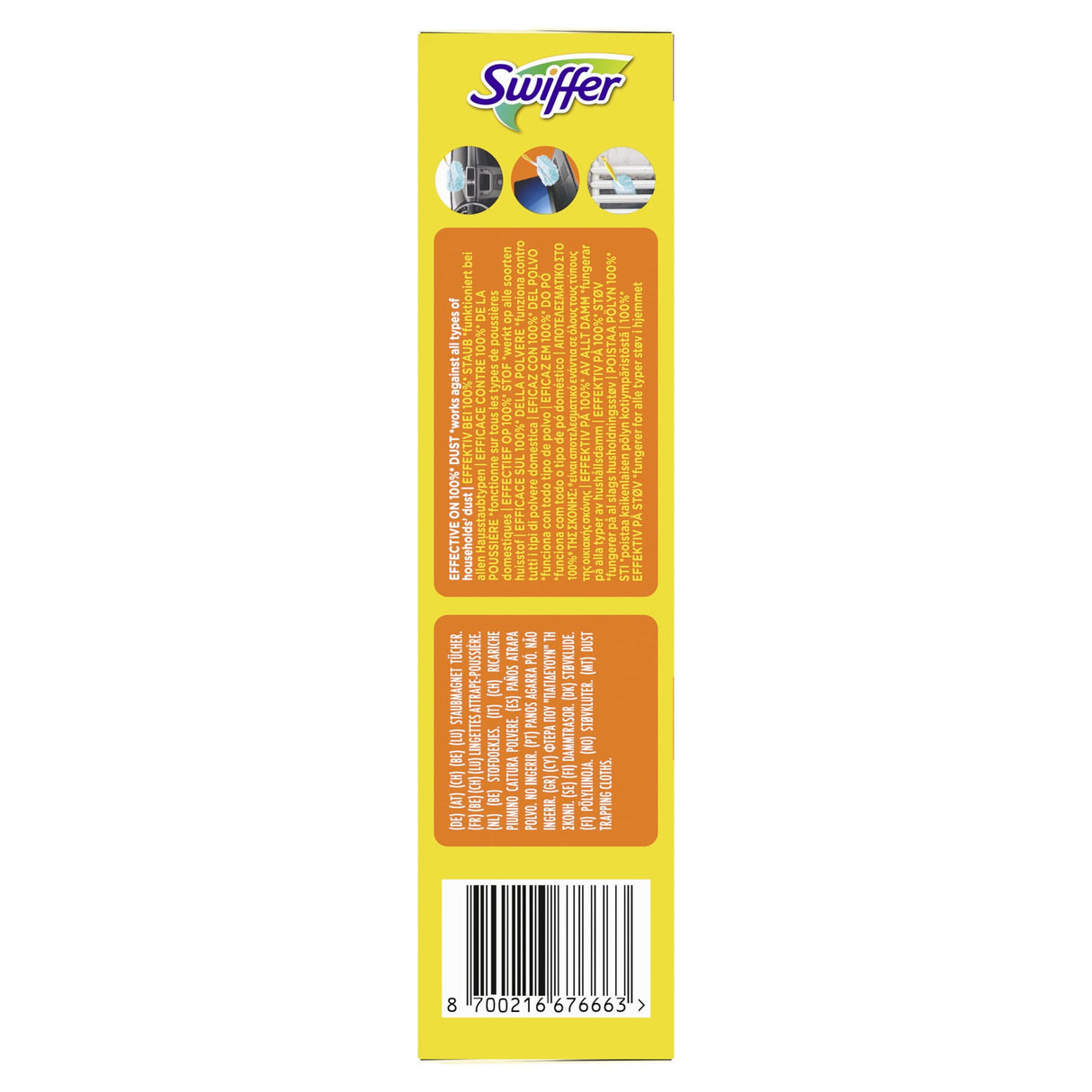 Swiffer Staubmagnet Nachfülltücher, 4er, flauschige Fasern – Ansicht 4