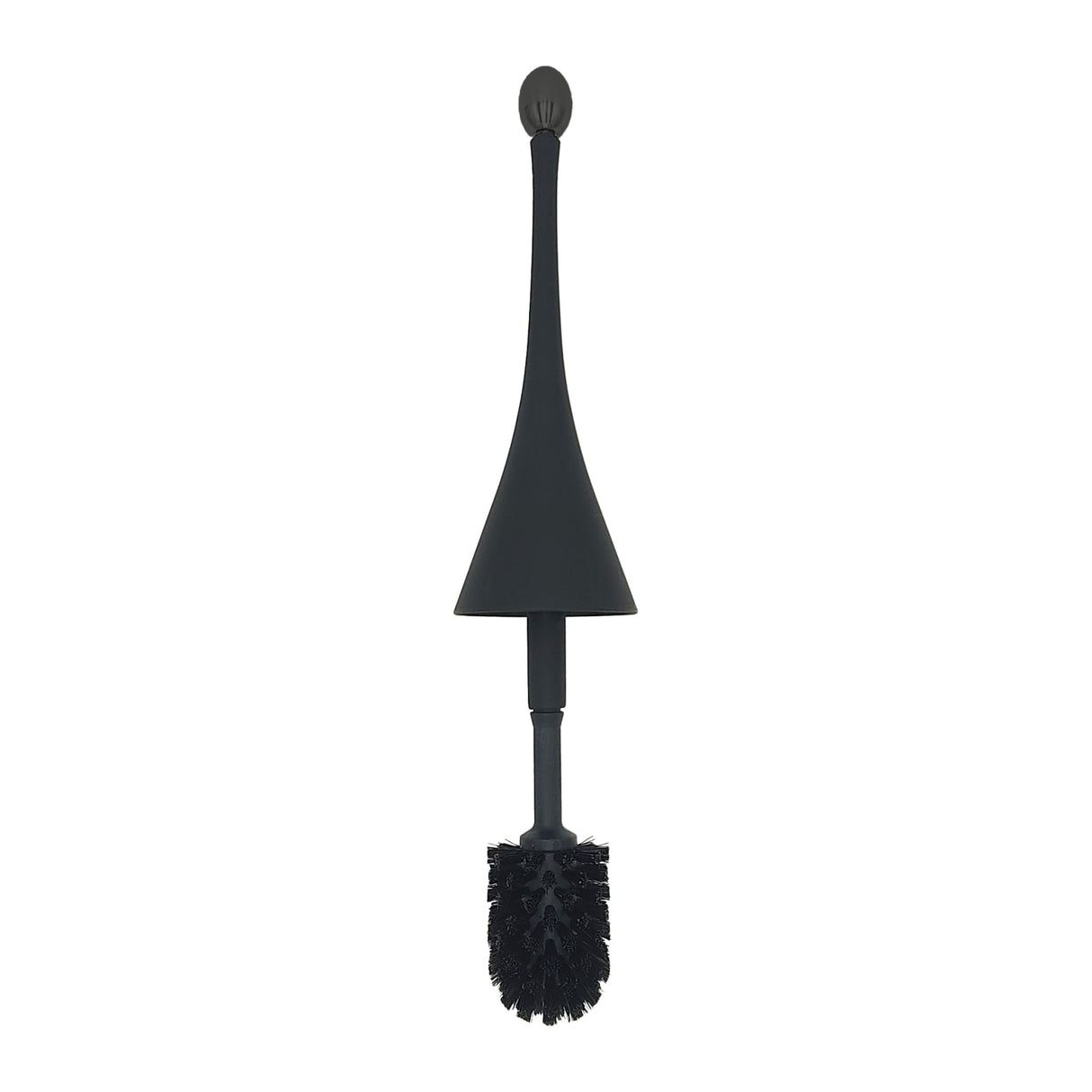 CWS Clear+ EcoBlack Toiletten-Ersatzbürste, schwarz, robust, langlebig