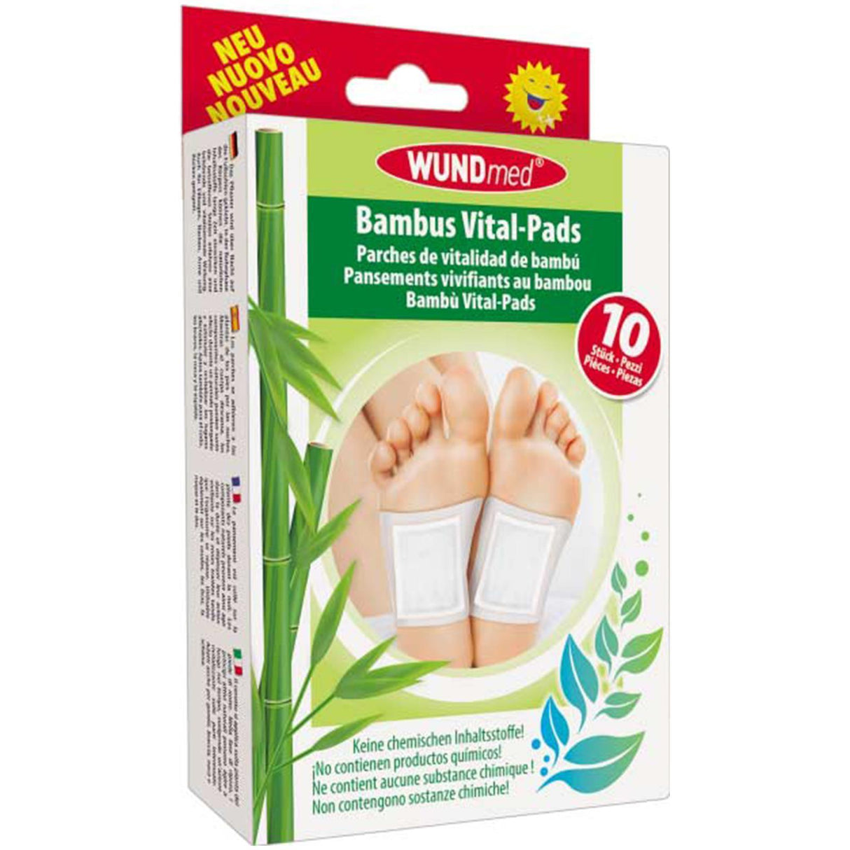 Wundmed Bambus Vital-Pads 10 Stück