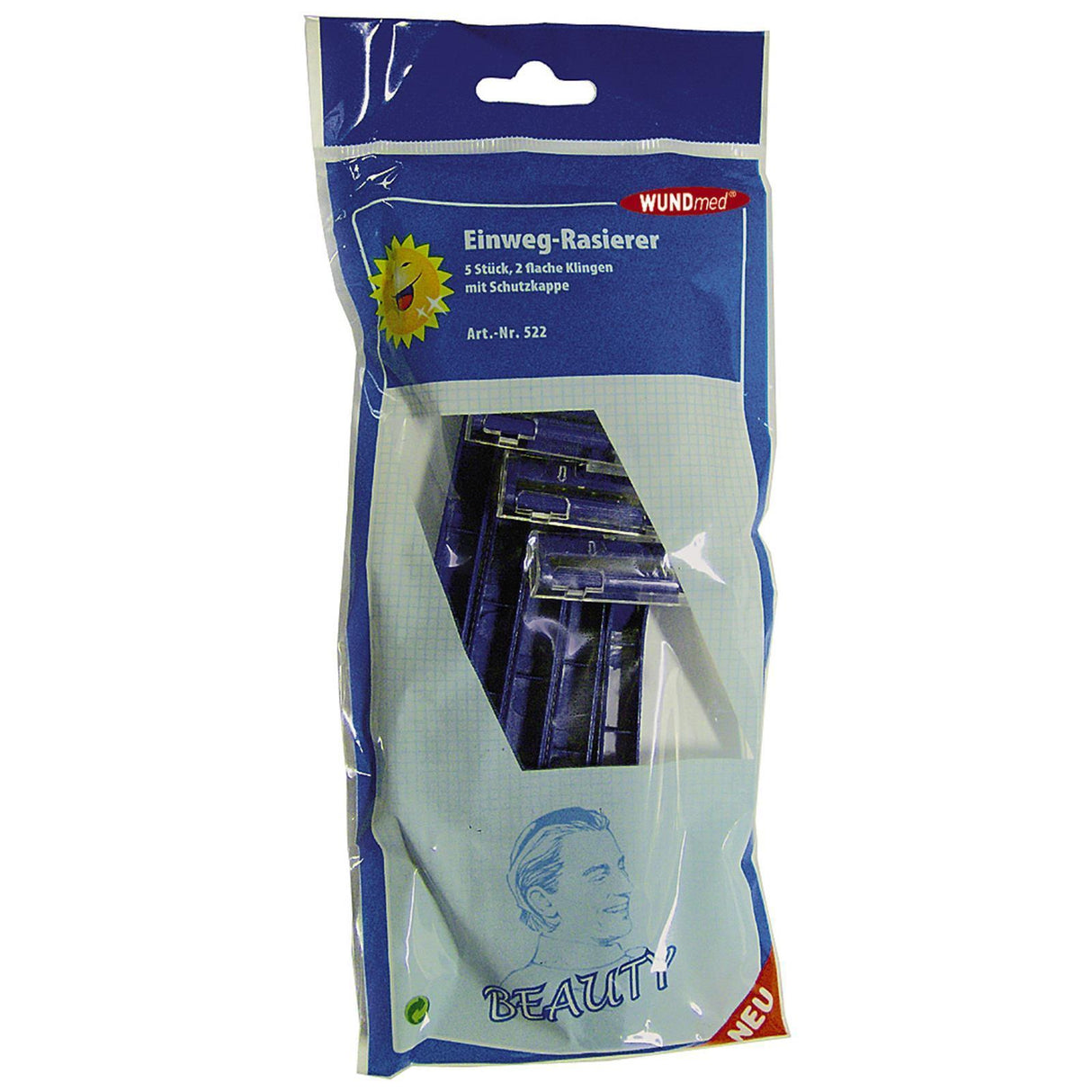 Wundmed Einwegrasierer "Men" 5er Doppelklinge