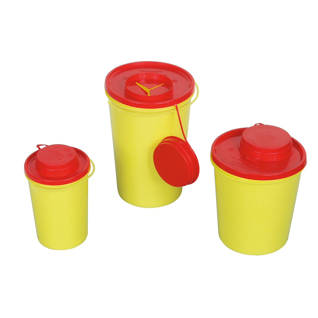 AMPRI Kanülenabwurfbehälter Entsorgungsbehälter 0,6 Liter - 1 Stück