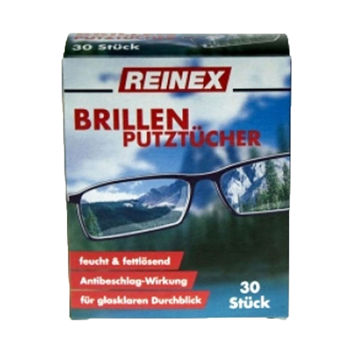 Reinex Brillenputztücher 30 Stück