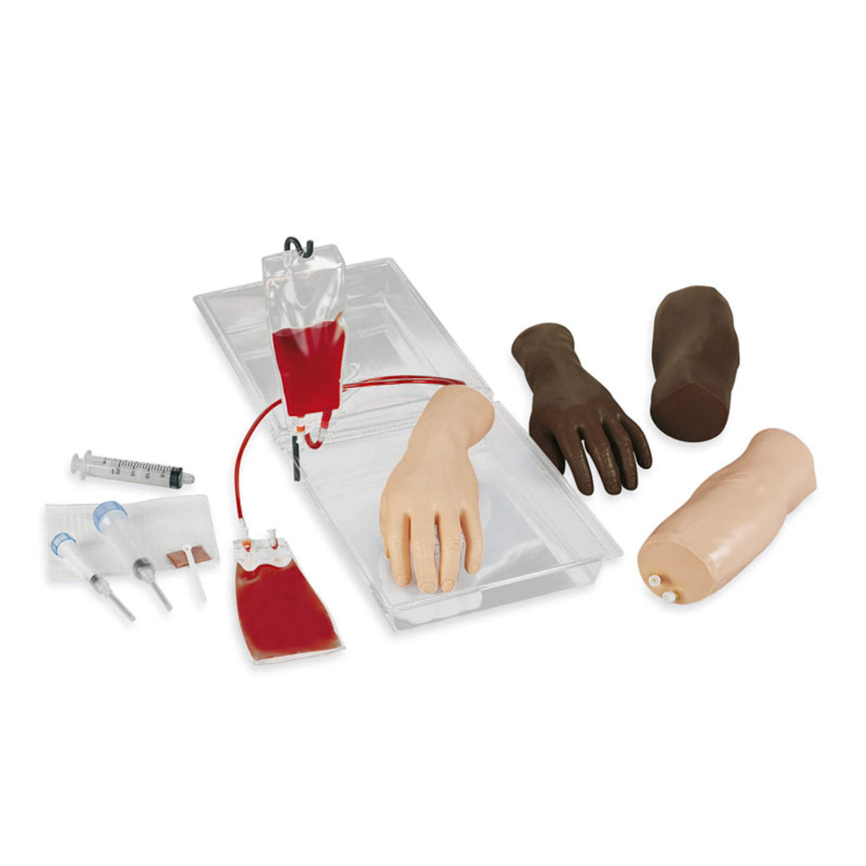 Erler-Zimmer Tragbare Injektionstrainer IV Arm und Hand