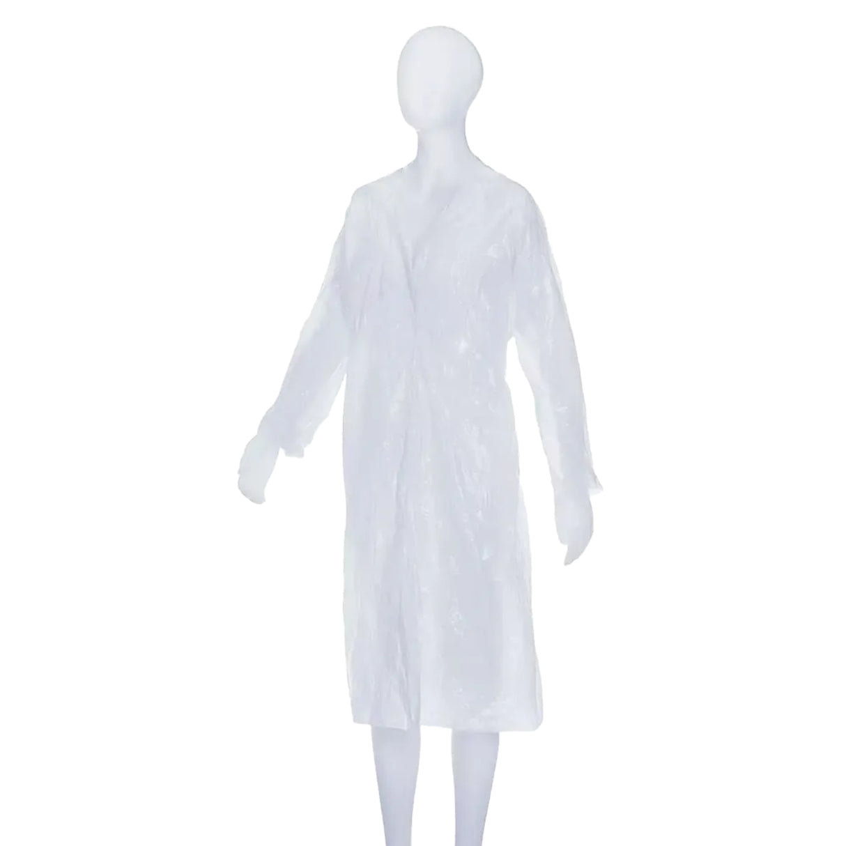 AMPri MED-COMFORT Einmalbesuchermäntel, weiß, 115 x 150 cm - 1 Packung = 50 Stück
