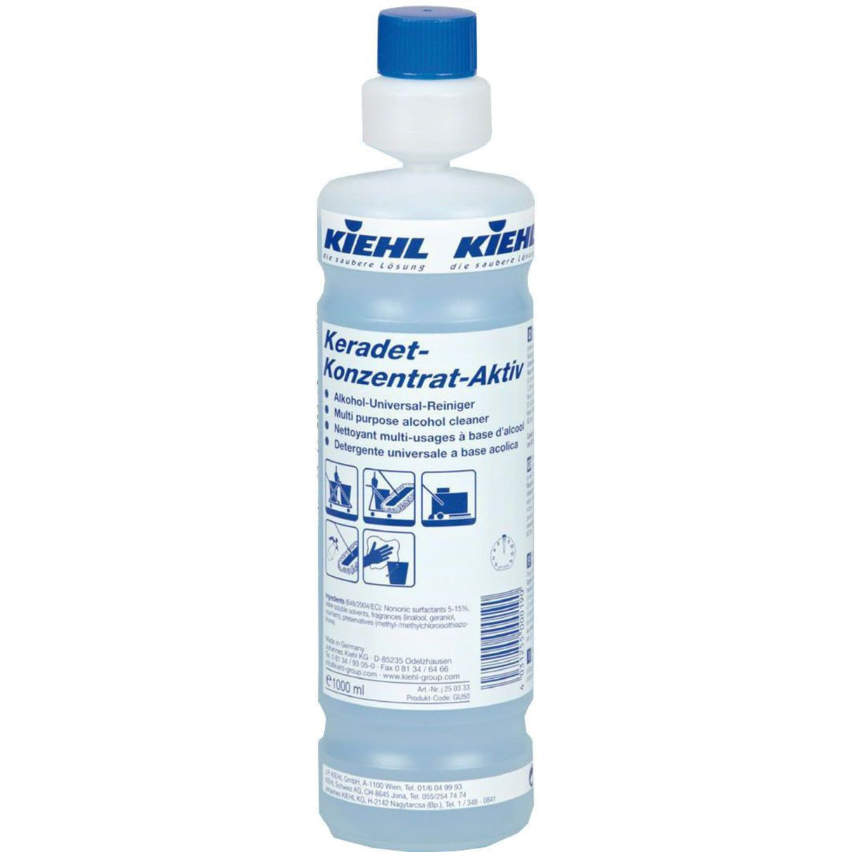 Kiehl Keradet-Konzentrat-Aktiv Allzweckreiniger – 1 Liter Flasche