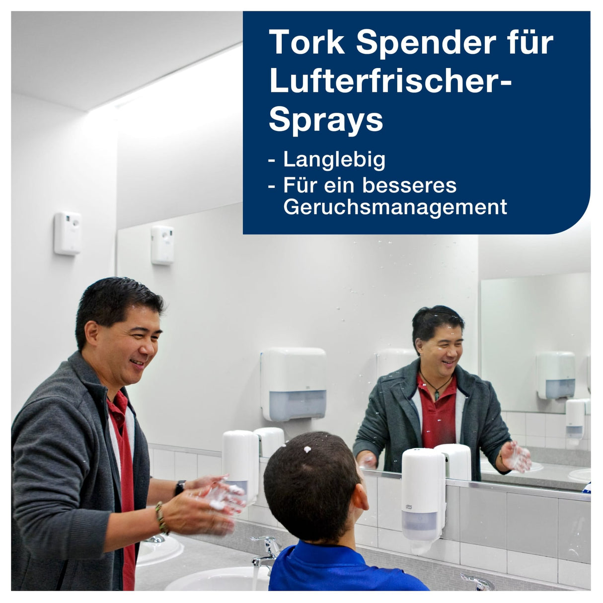Tork Lufterfrischer Spray, langanhaltend und flexibel einstellbar, A1 – Ansicht 4