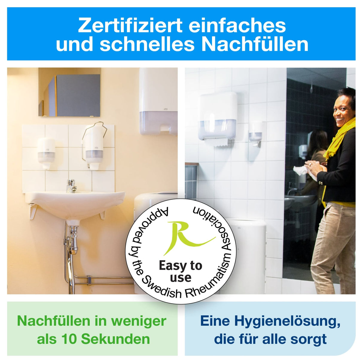 Tork Hand & Body Lotion S2, parfümfrei – zieht schnell ein – Ansicht 5