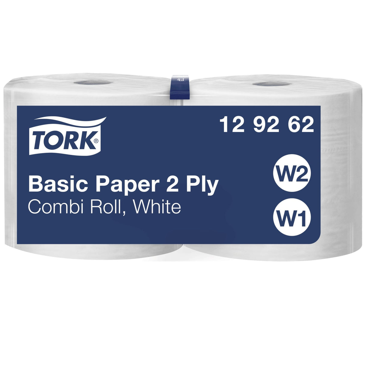 Tork Universal Papierwischtuch 2-lagig, weiß, W1/W2 – Ansicht 2