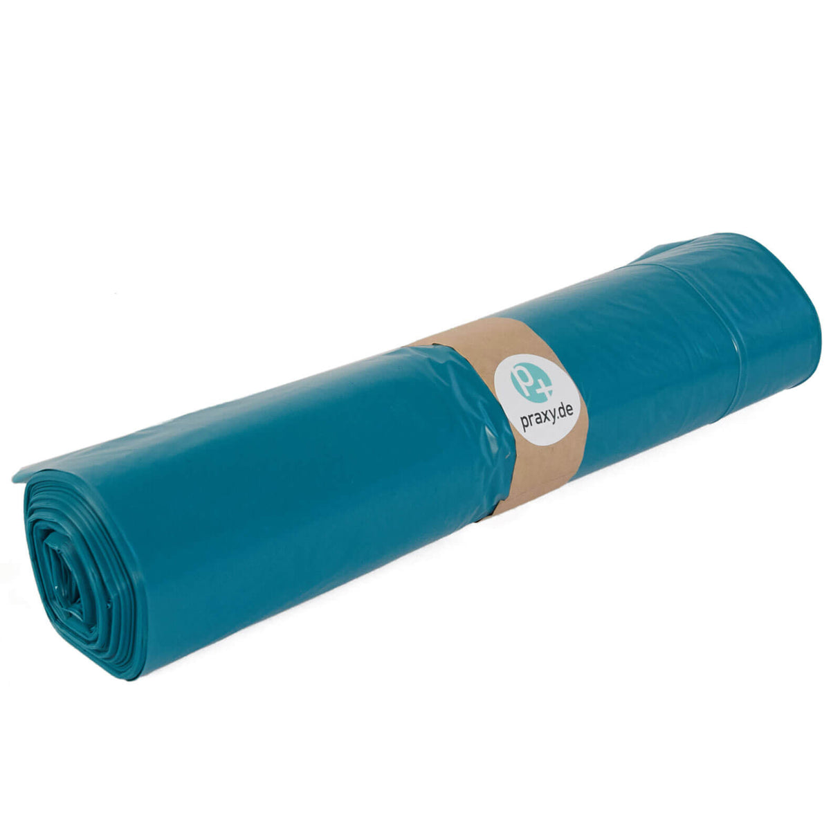 Praxy Müllsäcke LDPE 120 Liter 700 x 1100 mm blau Standard, 25 Stück pro Rolle
