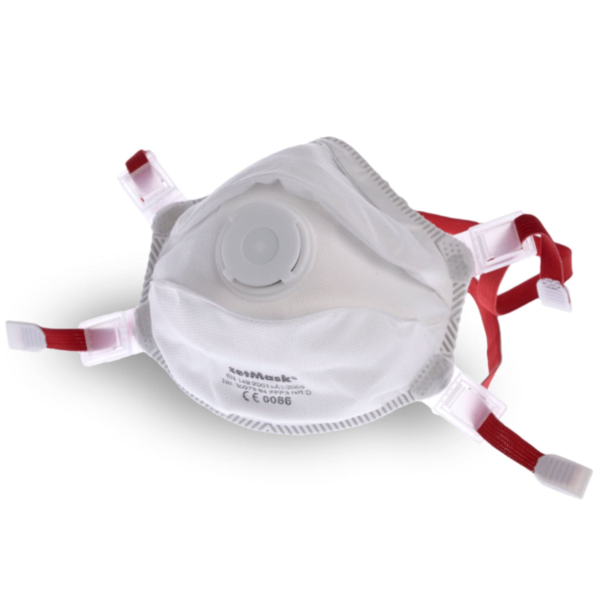 zetMask FFP3 Feinstaubfiltermaske mit Ausatemventil, druckfreier Dichtsitz