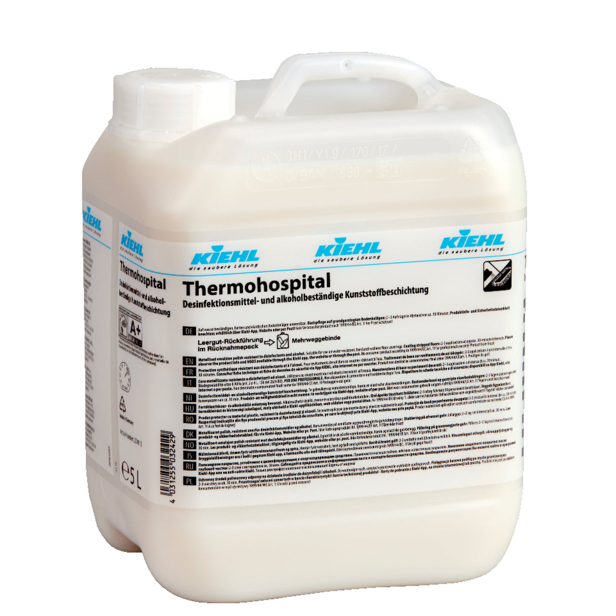 Kiehl Thermohospital Desinfektionsmittelbeständige Dispersion – 1 Kanister à 5 Liter