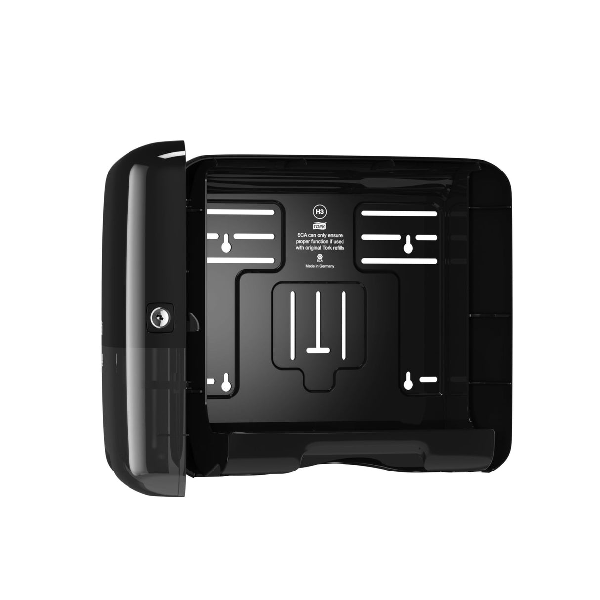 Tork Mini Handtuchspender mit seitlich öffnender Blende, H3 – Ansicht 9