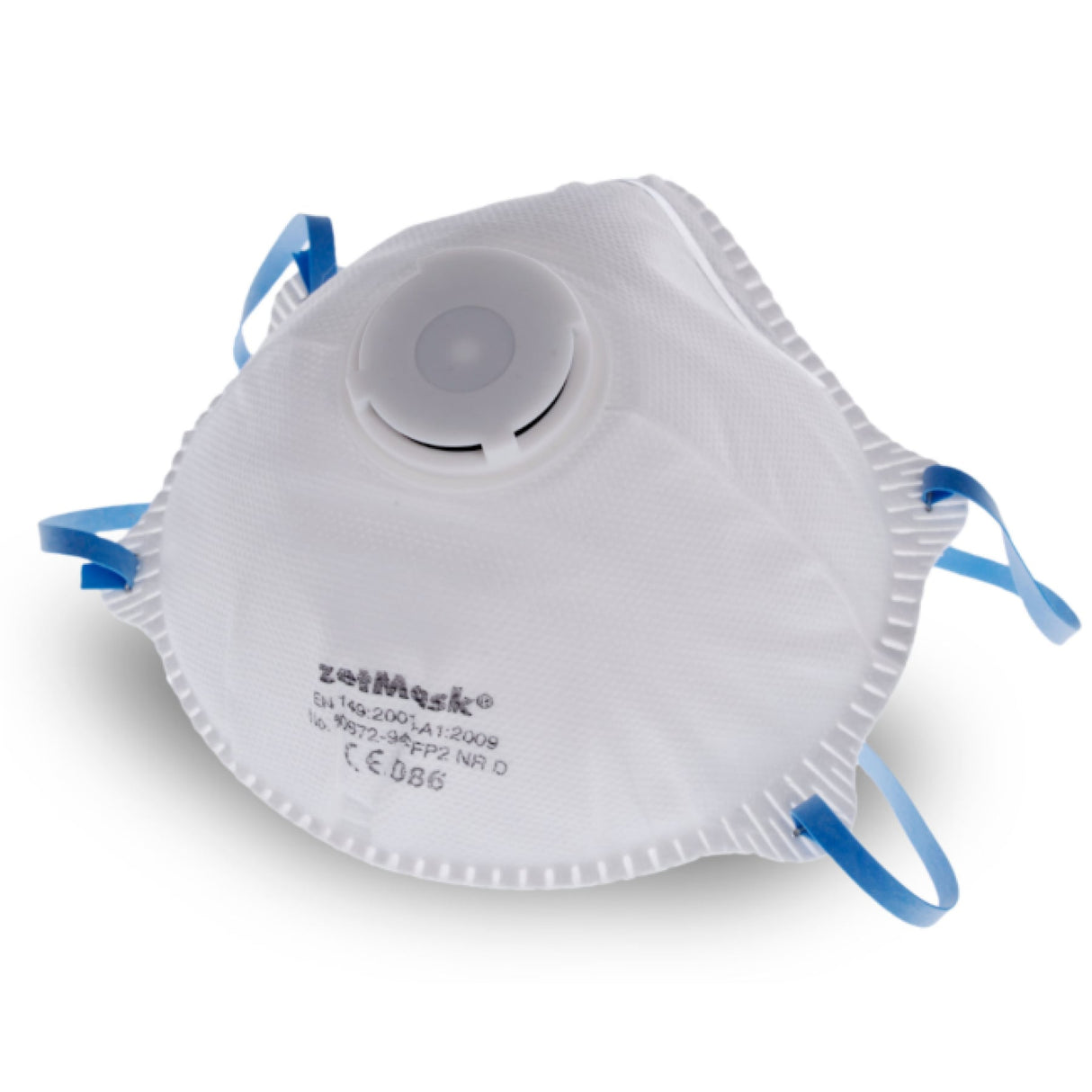 zetMask FFP2 Feinstaubfiltermaske mit Ausatemventil, druckfreier Dichtsitz