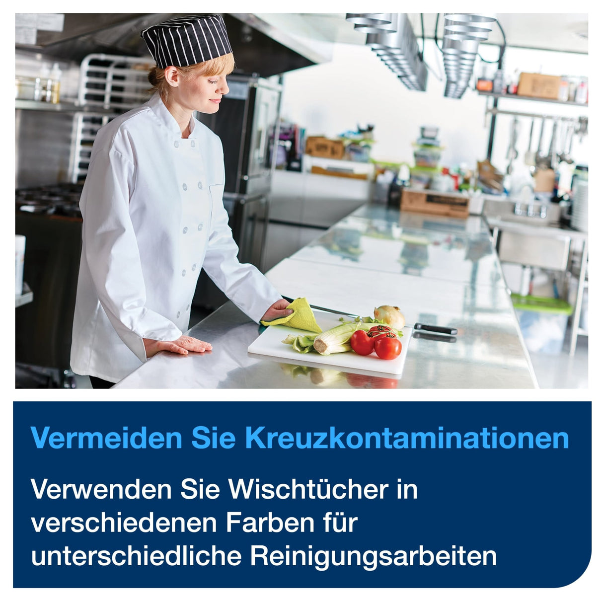 Tork Reinigungstuch, 1-lagig, W8, farbcodiert – Ansicht 22