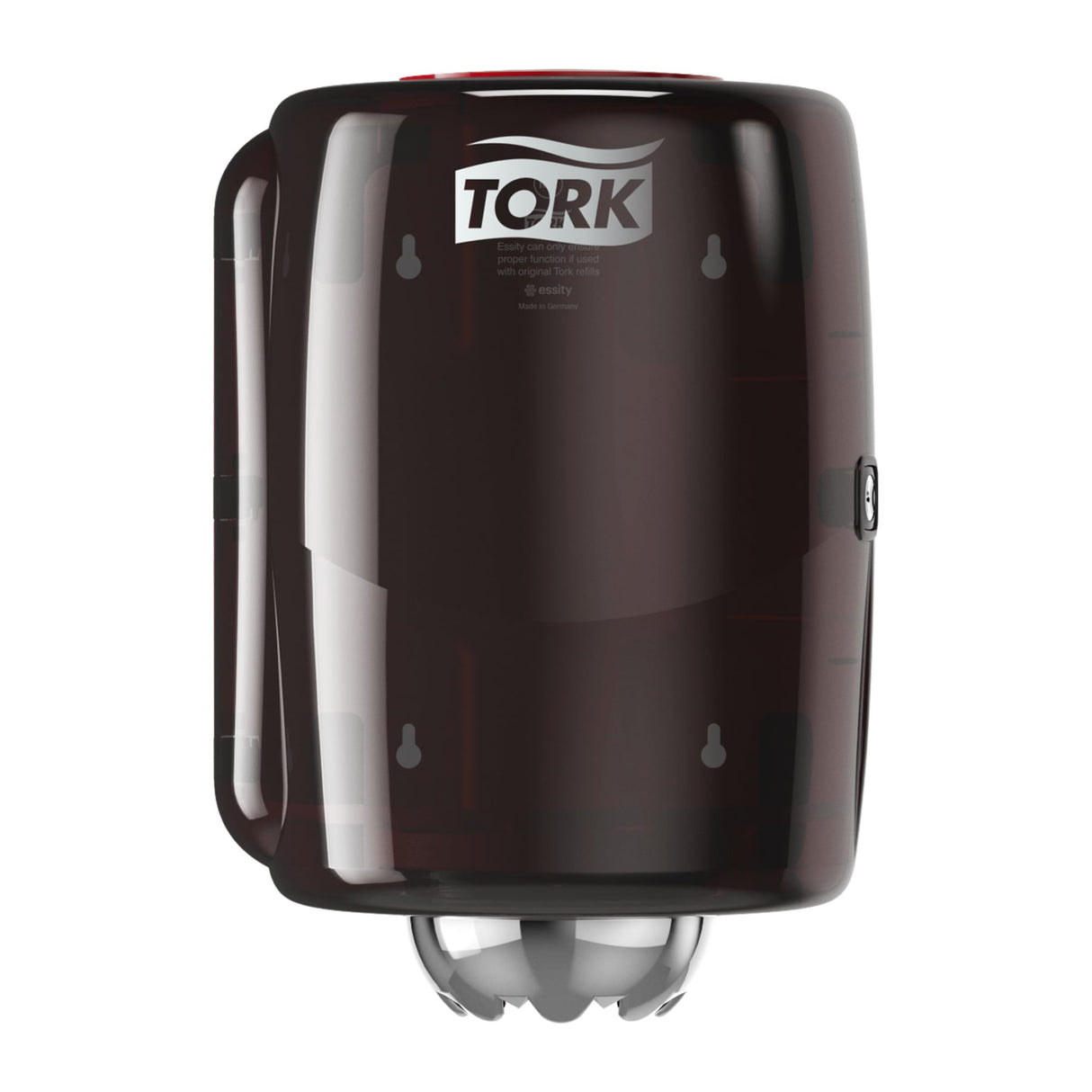 Tork Performance Innenabrollungsspender M2, rot/schwarz, mit Verriegelung